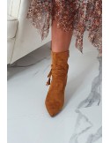 Short women\'s camel boots BU1816 - Online store - Boutique